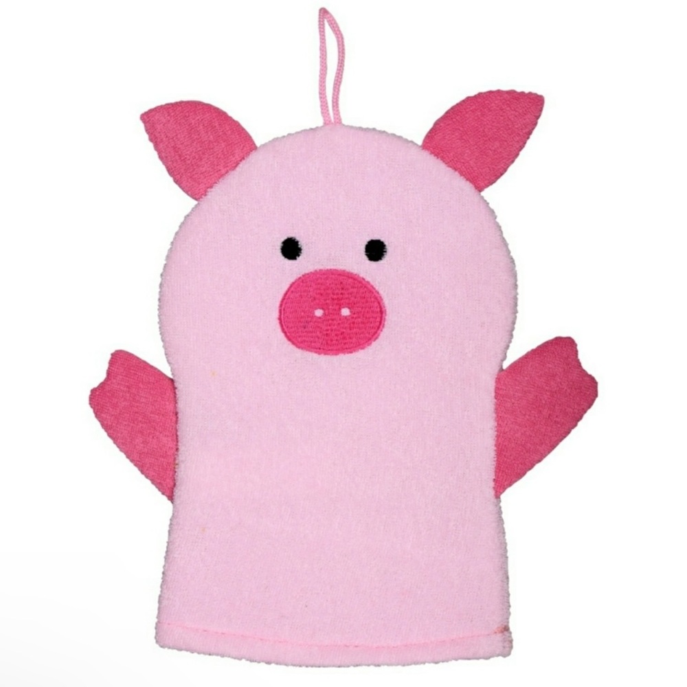 Children's Animal Puppet Bath Sponge Glove
